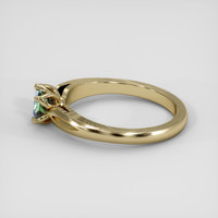 0.74 Ct. Bi Color / Parti Sapphire Ring, 14K Yellow Gold 4