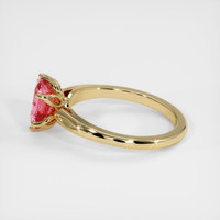 1.29 Ct. Sapphire Ring, 14K Yellow Gold 4