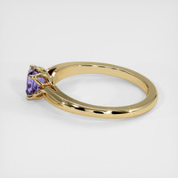 1.04 Ct. Sapphire Ring, 14K Yellow Gold 4