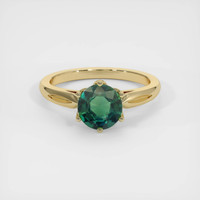 1.74 Ct. Sapphire Ring, 14K Yellow Gold 1