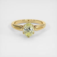 1.41 Ct. Sapphire Ring, 14K Yellow Gold 1