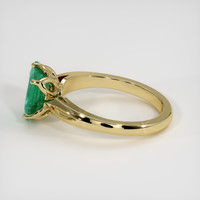 1.73 Ct. Emerald Ring, 18K Yellow Gold 4