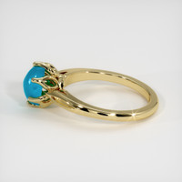 1.14 Ct. Gemstone Ring, 18K Yellow Gold 4