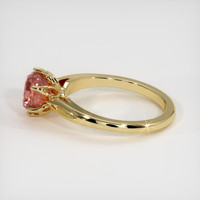 1.35 Ct. Sapphire Ring, 18K Yellow Gold 4
