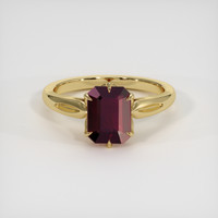 1.56 Ct. Ruby Ring, 18K Yellow Gold 1