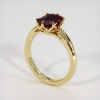 1.56 Ct. Ruby Ring, 18K Yellow Gold 2