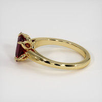 1.56 Ct. Ruby Ring, 18K Yellow Gold 4