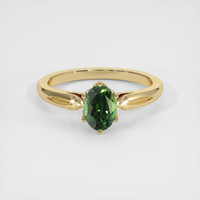 1.50 Ct. Sapphire Ring, 18K Yellow Gold 1