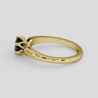 0.80 Ct. Bi Color Sapphire Ring, 18K Yellow Gold 4