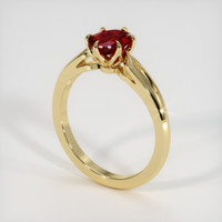 Ruby Ring 0.77 Ct. 18K Yellow Gold Preview