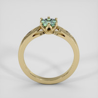 0.74 Ct. Bi Color / Parti Sapphire Ring, 18K Yellow Gold 3