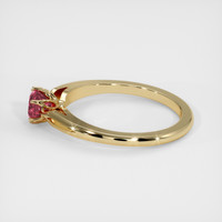 0.93 Ct. Sapphire Ring, 18K Yellow Gold 4