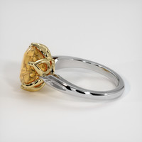 4.16 Ct. Gemstone Ring, 14K Yellow & White 4