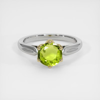 1.23 Ct. Gemstone Ring, 18K Yellow & White 1