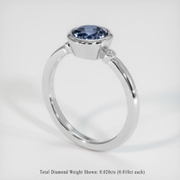 1.23 Ct. Gemstone Ring, Platinum 950 2