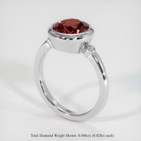 2.60 Ct. Gemstone Ring, Platinum 950 2