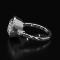 5.38 Ct. Gemstone Ring, Platinum 950 4