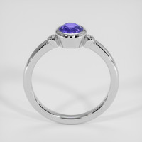 0.89 Ct. Violet Sapphire Ring, Platinum 950 3