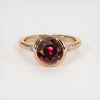 2.60 Ct. Gemstone Ring, 14K Rose Gold 1