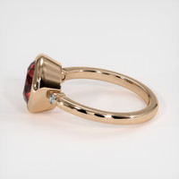 2.60 Ct. Gemstone Ring, 14K Rose Gold 4