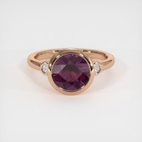 2.79 Ct. Gemstone Ring, 14K Rose Gold 1