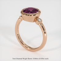 2.79 Ct. Gemstone Ring, 14K Rose Gold 2