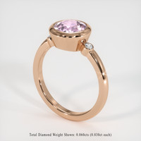 2.62 Ct. Gemstone Ring, 14K Rose Gold 2