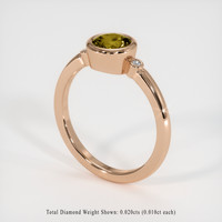 1.01 Ct. Gemstone Ring, 14K Rose Gold 2