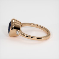 4.02 Ct. Sapphire Ring, 14K Rose Gold 4