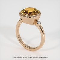 4.12 Ct. Gemstone Ring, 18K Rose Gold 2