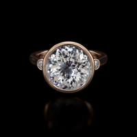 5.38 Ct. Gemstone Ring, 18K Rose Gold 1