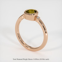 1.01 Ct. Gemstone Ring, 18K Rose Gold 2