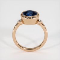 4.02 Ct. Sapphire Ring, 18K Rose Gold 3