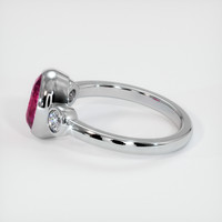 2.06 Ct. Sapphire Ring, 14K White Gold 4