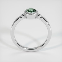 0.90 Ct. Sapphire Ring, 14K White Gold 3