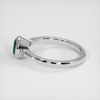 1.60 Ct. Emerald Ring, 18K White Gold 4