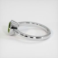 1.31 Ct. Gemstone Ring, 18K White Gold 4