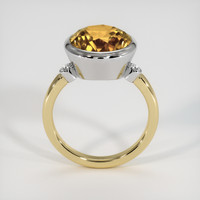 4.12 Ct. Gemstone Ring, 14K White & Yellow 3