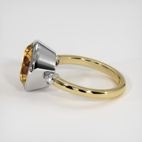 4.12 Ct. Gemstone Ring, 14K White & Yellow 4