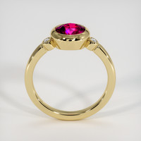 1.51 Ct. Purplish Red Ruby Ring, 10K Yellow Gold 3