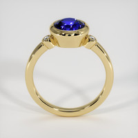 2.55 Ct. Blue Sapphire Ring, 10K Yellow Gold 3