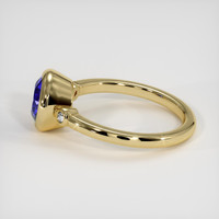 2.55 Ct. Blue Sapphire Ring, 10K Yellow Gold 4