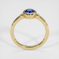 0.77 Ct. Sapphire Ring, 14K Yellow Gold 3