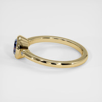 0.77 Ct. Sapphire Ring, 14K Yellow Gold 4