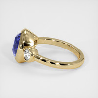 3.30 Ct. Sapphire Ring, 14K Yellow Gold 4