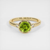 1.31 Ct. Gemstone Ring, 14K Yellow Gold 1