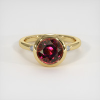 2.60 Ct. Gemstone Ring, 14K Yellow Gold 1