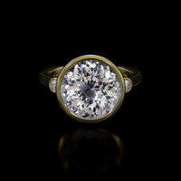 5.38 Ct. Gemstone Ring, 14K Yellow Gold 1
