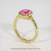 2.01 Ct. Gemstone Ring, 14K Yellow Gold 2