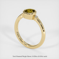 1.01 Ct. Gemstone Ring, 14K Yellow Gold 2